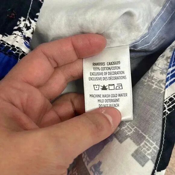 Robert Graham Gainesville Embroidered Sport Shirt Classic Fit Size 3XL - Picture 8 of 10